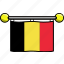 belgium, country, flag, flags 