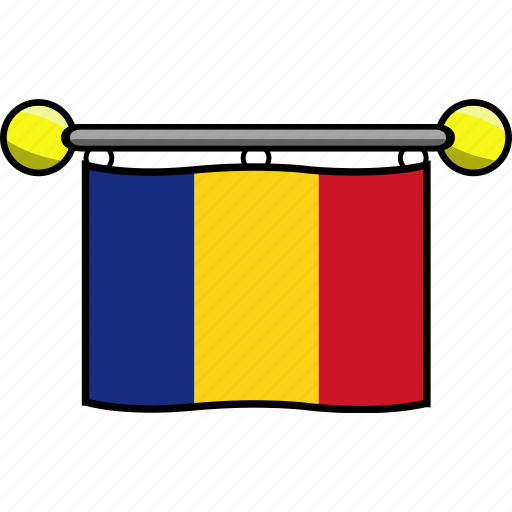 Country, flag, flags, romania icon - Download on Iconfinder