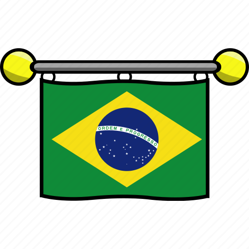 Brazil, country, flag, flags icon - Download on Iconfinder