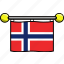 country, flag, flags, norway 