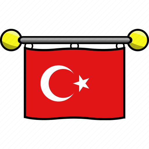 Country, flag, flags, turkey icon - Download on Iconfinder