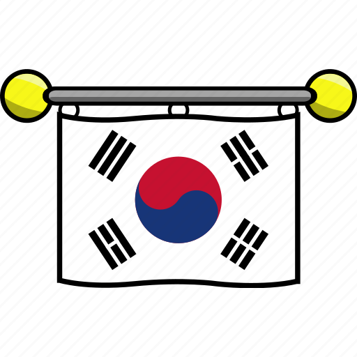 Country, flag, flags, korea, south icon - Download on Iconfinder