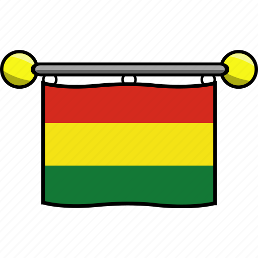 Bolivia, country, flag, flags icon - Download on Iconfinder