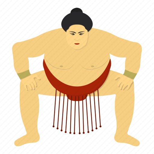 Athlete, japanese, sumo wrestler, tradition, wrestling icon - Download on Iconfinder