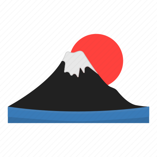 Fujiyama, japanese, landmark, mountain icon - Download on Iconfinder