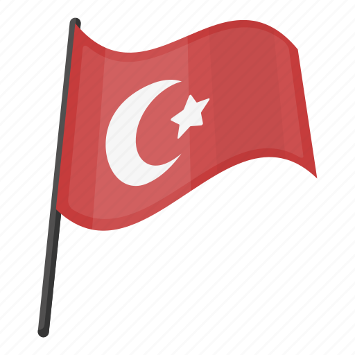 Attractions, flag, national, traditions, travel, turkey icon - Download on Iconfinder