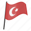 attractions, flag, national, traditions, travel, turkey 
