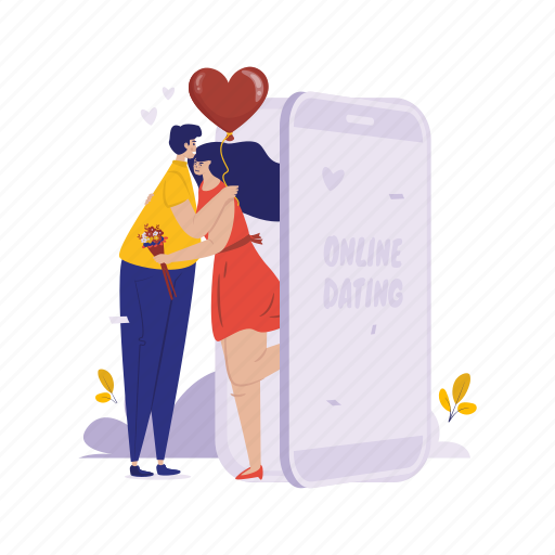Hug, couple, romantic, valentine, romance, marriage, love illustration - Download on Iconfinder