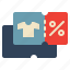 clothes, coupon, sale, discount, marketing, promotion 