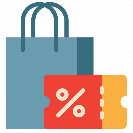 Shopping, bag, coupon, sale, marketing, promotion, discount icon - Download on Iconfinder