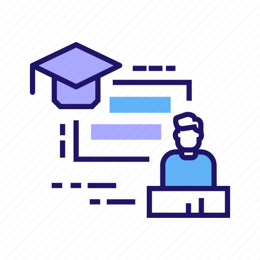 Courses, development, education, people, seminar, skill, training icon - Download on Iconfinder