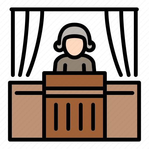 Courthouse, judge, man icon - Download on Iconfinder
