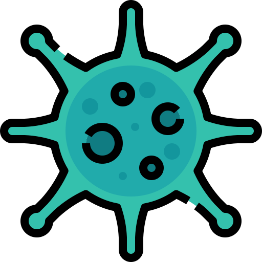 Bacteria, cell, infection, virus, corona virus, coronavirus icon - Free download