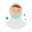 coronavirus, covid19, hazmat, avatar 