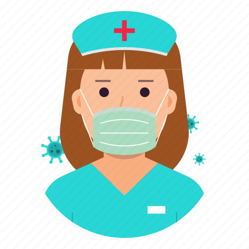 Coronavirus, covid19, nurse, avatar icon - Download on Iconfinder