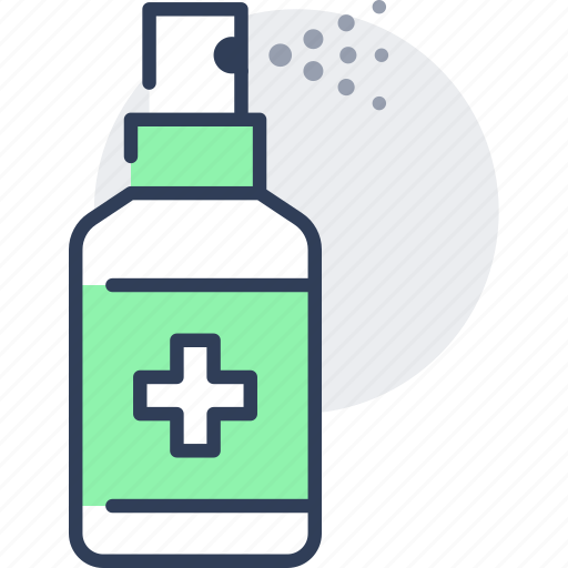 Covid, hand, sanitizer icon - Download on Iconfinder