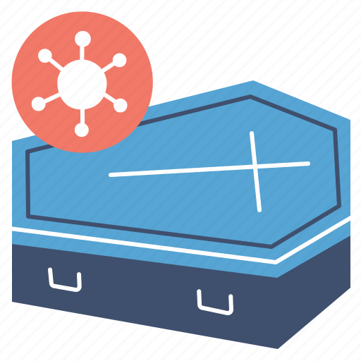 Coffin, dead, die, covid icon - Download on Iconfinder