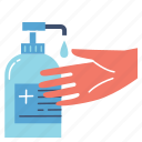 disinfectant, spray, clean, bacteria, virus 
