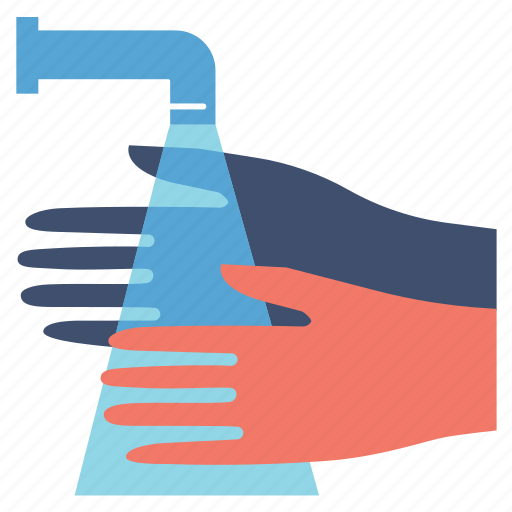 Washing, hands, clean, cvid, water icon - Download on Iconfinder