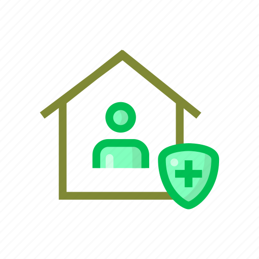 Coronavirus, home, stay at home, virus icon - Download on Iconfinder