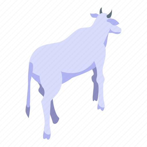 Baby, cartoon, cow, food, isometric, silhouette, white icon - Download on Iconfinder