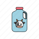 cow, farm animal, animal, milk, farming, cow face, cow milk