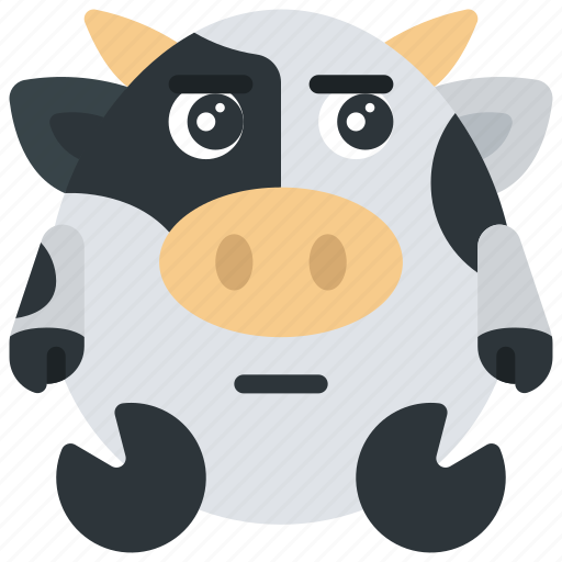 Annoyed, emote, emoticon, animal, cute, angry icon - Download on Iconfinder