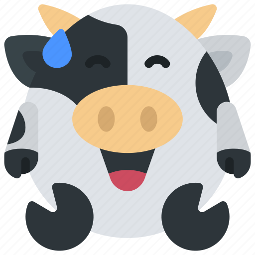 Awkward, laugh, emote, emoticon, animal, cute icon - Download on Iconfinder