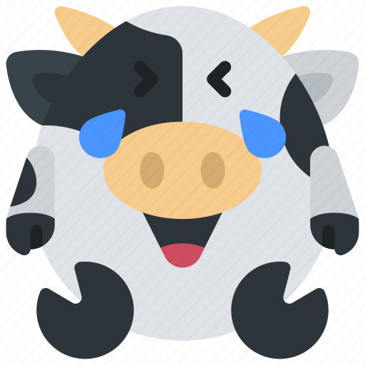 Laughing, emote, emoticon, animal, cute, laugh icon - Download on Iconfinder