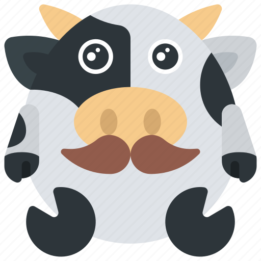 Moustache, emote, emoticon, animal, cute, facialhair icon - Download on Iconfinder