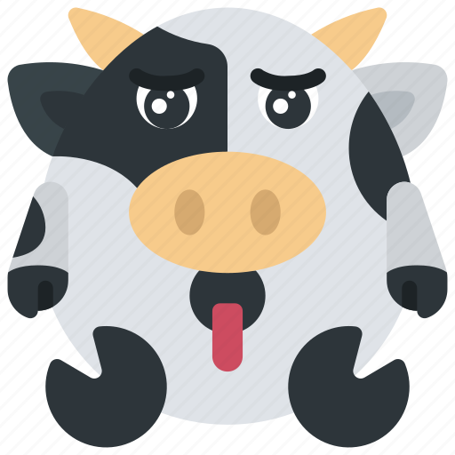 Worn, out, emote, emoticon, animal, cute icon - Download on Iconfinder