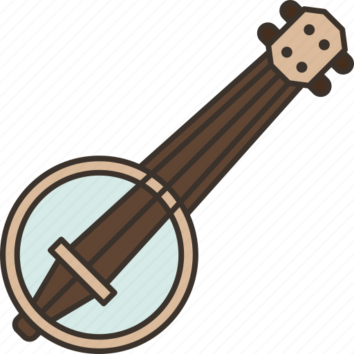 Banjo, folk, acoustic, musical, strings icon - Download on Iconfinder