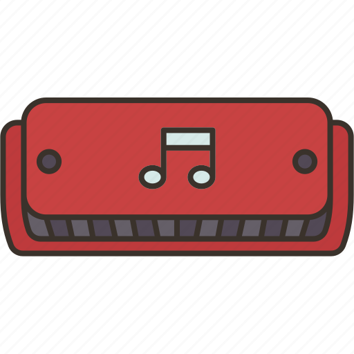 Harmonica, musical, mouth, organ, blowing icon - Download on Iconfinder