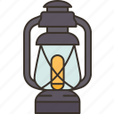 lamp, lantern, night, oil, antique