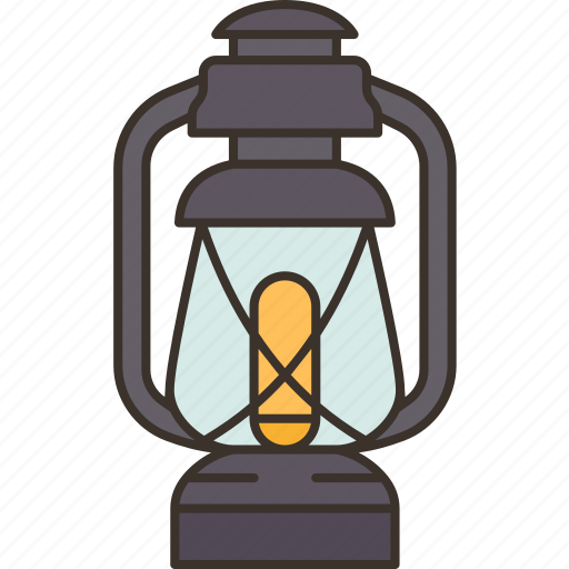 Lamp, lantern, night, oil, antique icon - Download on Iconfinder