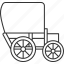 wagon, carriage, wheels, cart, transport 