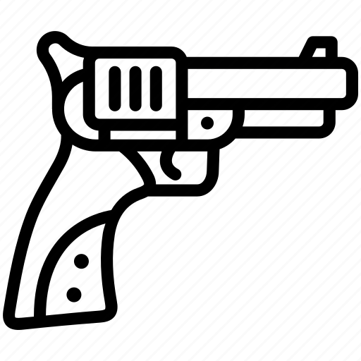 Cowboy, gun, military, weapon, west icon - Download on Iconfinder