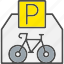 bicycle, bike, cycle, healthy, parking, rack 