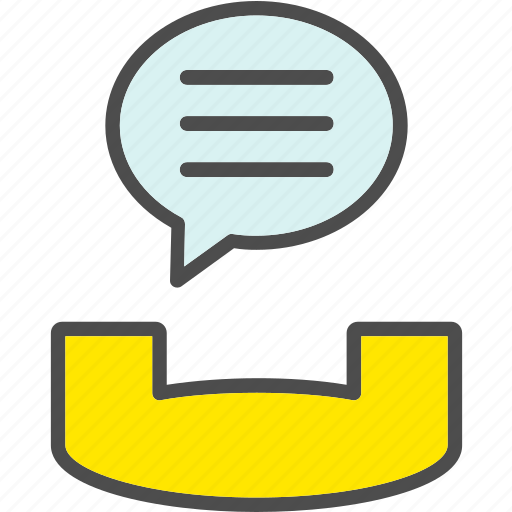 Message, chat, call, phone, support icon - Download on Iconfinder