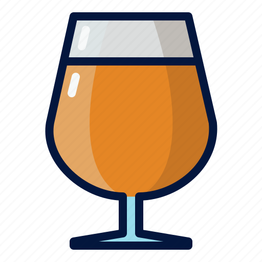Goblet, beer, glass, kind, ales, lager, alcohol icon - Download on Iconfinder