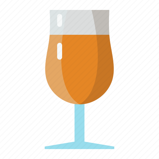 Tulip, tulip glass, beer, glass, ipa, ales, alcohol icon - Download on Iconfinder