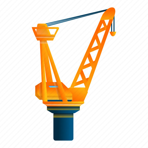 Business, crane, modern, port, water icon - Download on Iconfinder