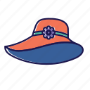 hat, summer hat, beach hat, womens hat, hat icon, women wear