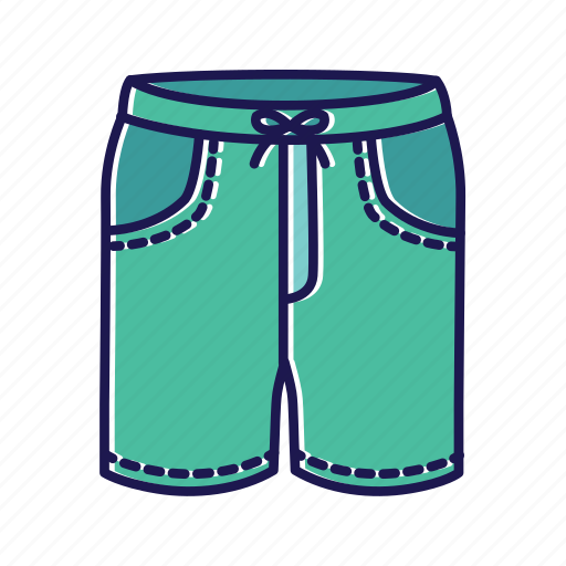 Trunks, shorts, swimwear, swimsuit, clothing, summer clothes, mean cloathes icon - Download on Iconfinder