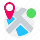 maps, location, active, gps