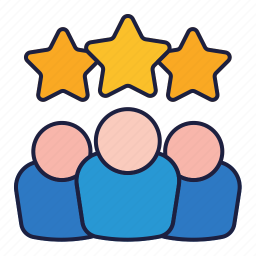 Group, people, rate, rating, star, team, teamwork icon - Download on Iconfinder