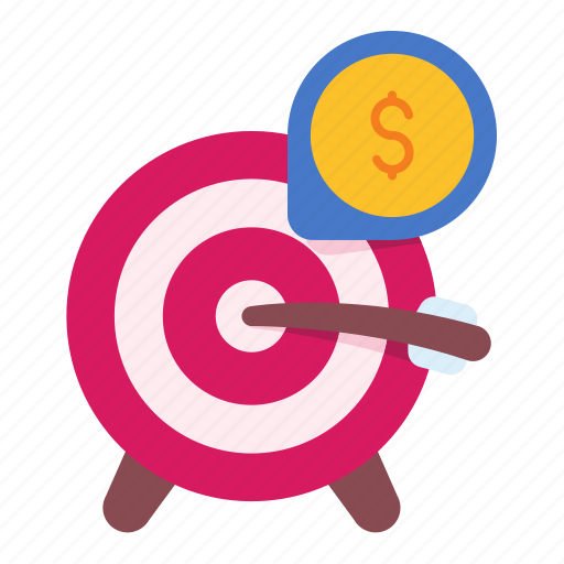 Business, target, goal, income, money, dollar, purpose icon - Download on Iconfinder