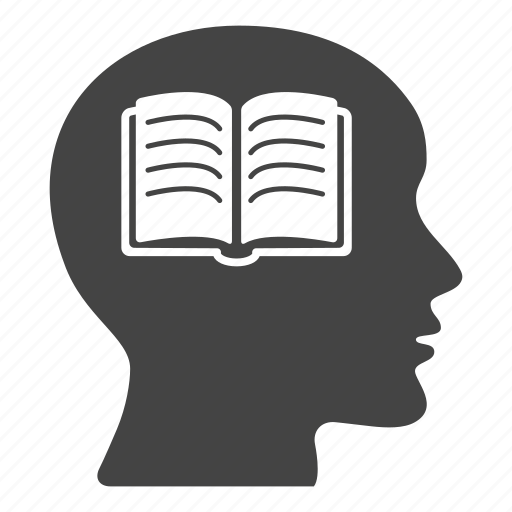 Book, brain, creative, education, head, mind, school icon - Download on Iconfinder