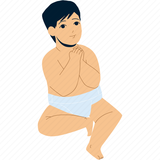Asian, newborn, baby, examining, health, pediatrician, cabinet illustration - Download on Iconfinder