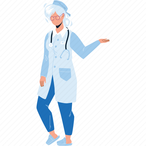 Woman, doctor, patient, health, treatment, clinic illustration - Download on Iconfinder